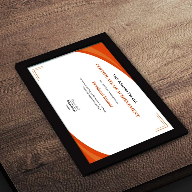 Corporate Achievements Certificate Frame (5) - Image 5
